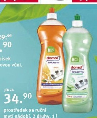 Prostředek na nádobí Domol