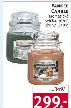 Svíčky ve skle vonné Yankee Candle