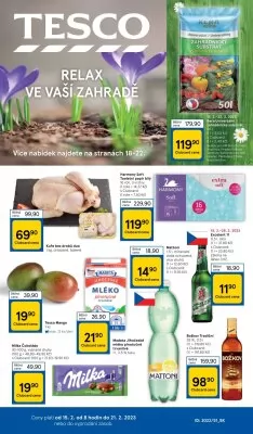 akční leták Tesco 15.2.2023-21.2.2023
