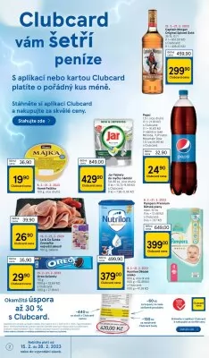 akční leták Tesco 15.2.2023-21.2.2023