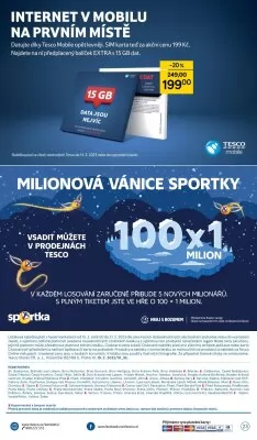 akční leták Tesco 15.2.2023-21.2.2023