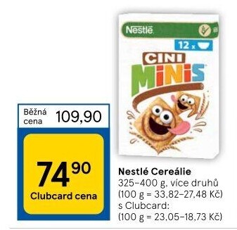 Cereálie Nestlé