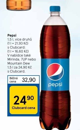 Limonáda Pepsi