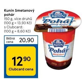 Mléčný Pohár Kunín