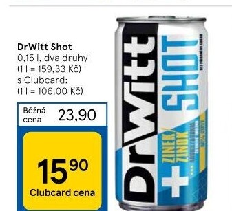 Nápoj shot Dr. Witt