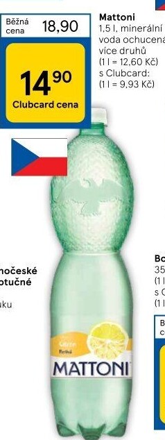 Ochucená voda Mattoni
