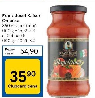 Omáčky na těstoviny Exclusive Franz Josef Kaiser
