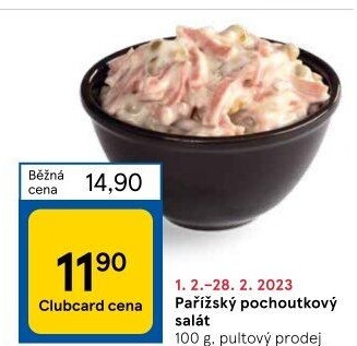 Pařížský pochoutkový salát