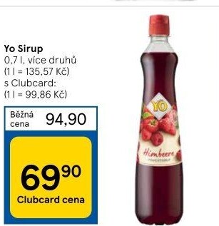 Sirup YO