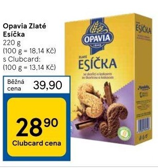 Sušenky Esíčka Zlaté Opavia