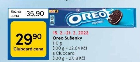 Sušenky Oreo