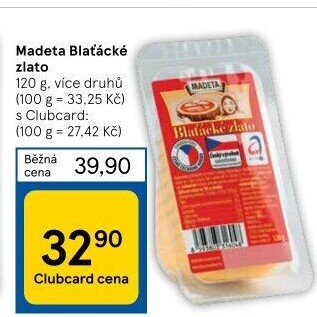 Sýr Blaťácké zlato Madeta