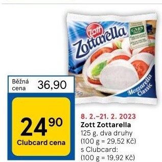 Sýr Zottarella Zott