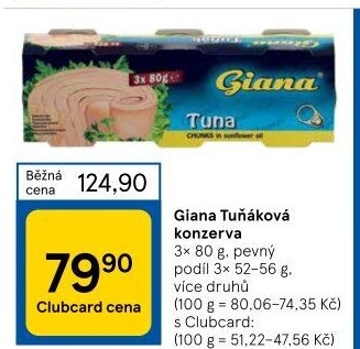Tuňák Giana