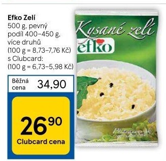 Zelí Efko