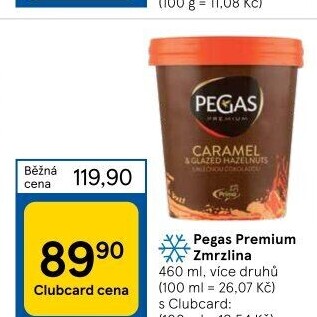 Zmrzlina v kelímku Pegas Prima
