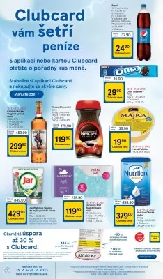 akční leták Tesco 15.2.2023-21.2.2023