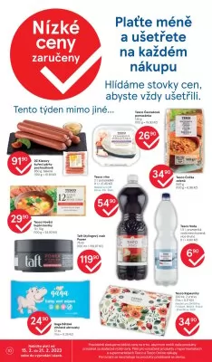 akční leták Tesco 15.2.2023-21.2.2023