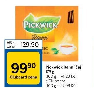 Čaj Ranní Pickwick