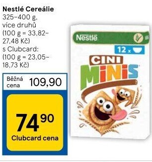 Cereálie Nestlé