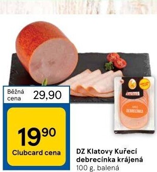 Kuřecí debrecínka DZ Klatovy