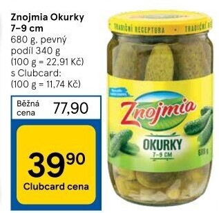Okurky Znojmia