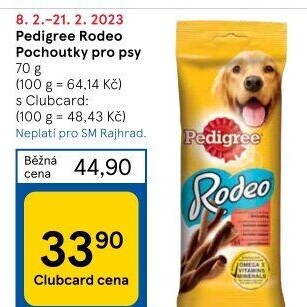 Pamlsky pro psy Rodeo Pedigree