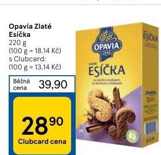 Sušenky Esíčka Zlaté Opavia