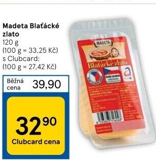 Sýr Blaťácké zlato Madeta