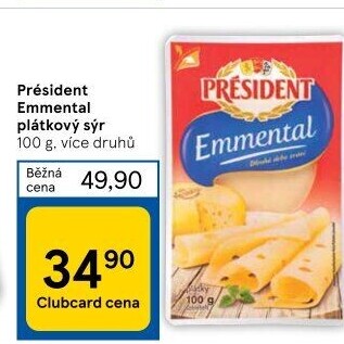 Sýr Ementál Président