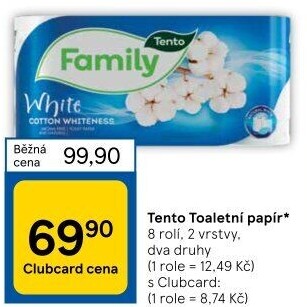 Toaletní papír 2vrstvý Tento