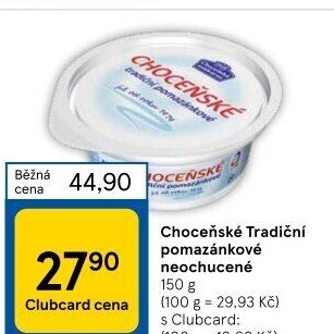 Tradiční pomazánkové Choceňské