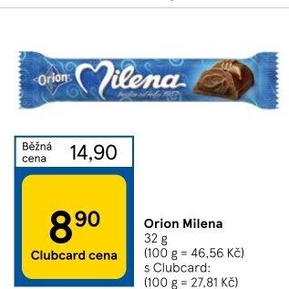 Tyčinka Milena Orion