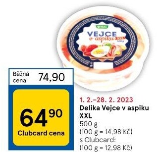 Vejce v aspiku Delika