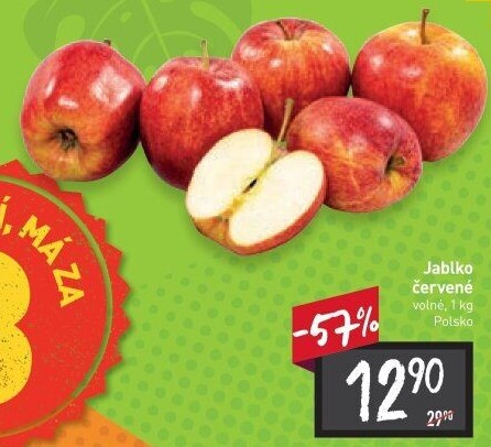 Jablka červená