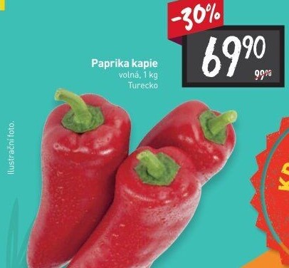 Paprika červená kapie
