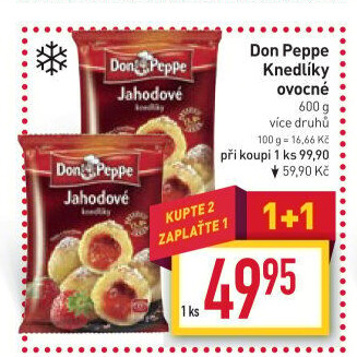 Plněné knedlíky mražené Don Peppe