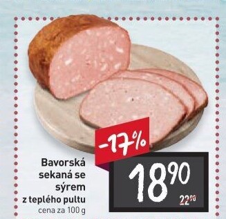Sekaná bavorská se sýrem
