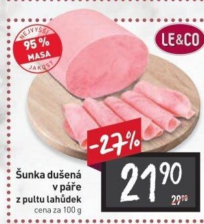 Šunka dušená LE&amp