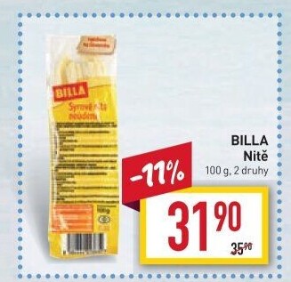 Sýrové nitě Billa