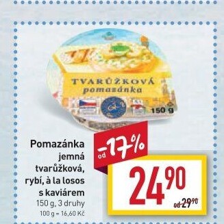 Tvarůžková pomazánka Gurmán klub