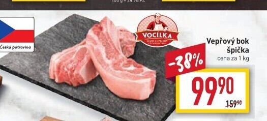 Vepřový bok špička Vocílka