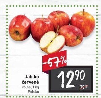 Jablka červená