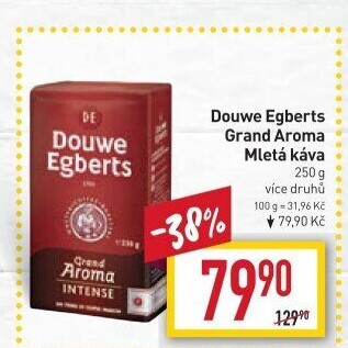 Mletá káva Grand Aroma Douwe Egberts