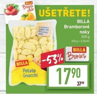 Noky bramborové Billa