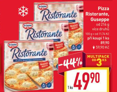Pizza mražená Ristorante Dr. Oetker