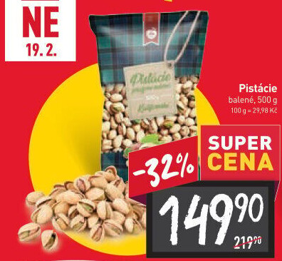 Pražené pistácie kalifornské IBK Trade
