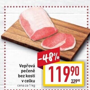 Vepřová pečeně bez kosti