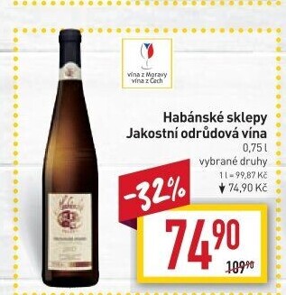 Vína Habánské sklepy