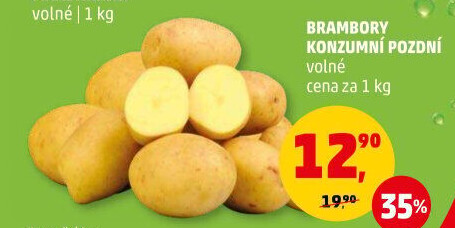 Brambory konzumní pozdní